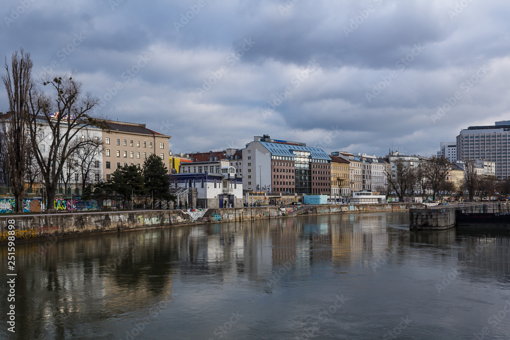 The waterfront of Vienna