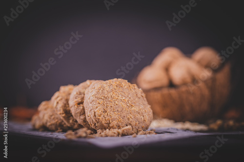 vegan tahini cookies