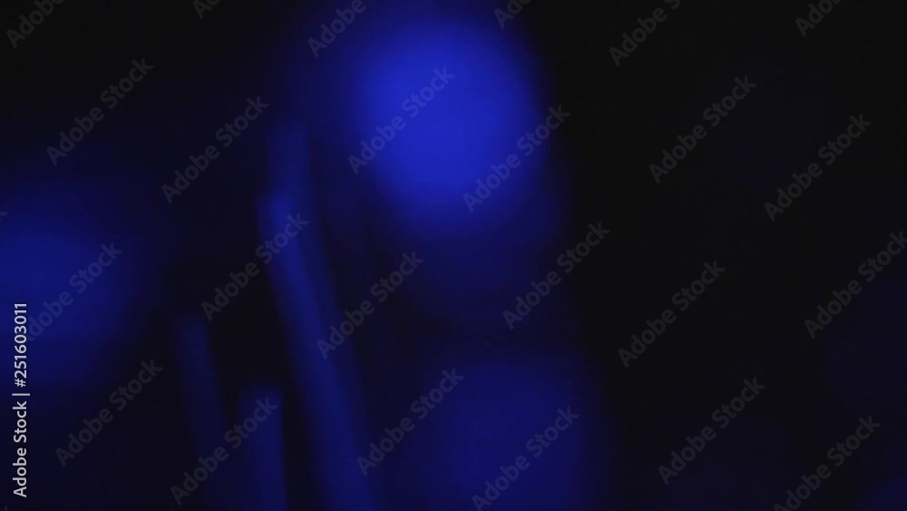 Erratic light trails from optic fibres. Erratic light trails from optic fibres.
