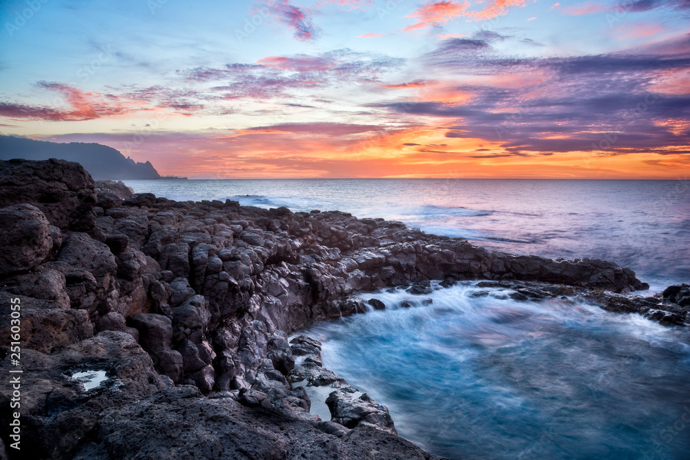 Obraz premium Sunset at Queen’s Bath