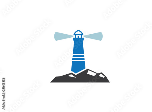 Beacon lighthouse  logo