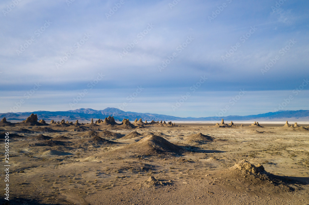 Trona Pinnacles in Trona California