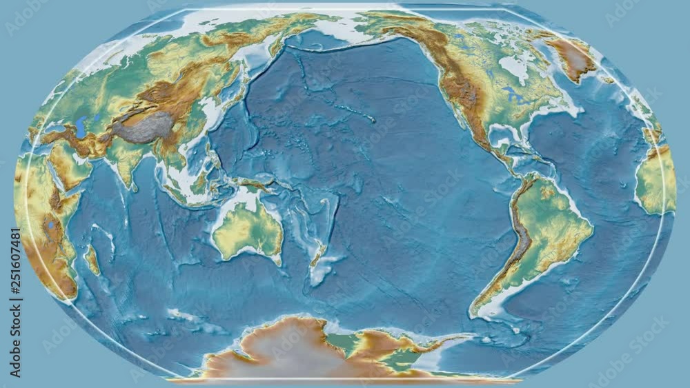 American Samoa Manua area presented against the global relief map in the Kavrayskiy VII projection with animated oblique transformation American Samoa Manua area presented against the global relief map in the Kavrayskiy VII projection with animated oblique transformation