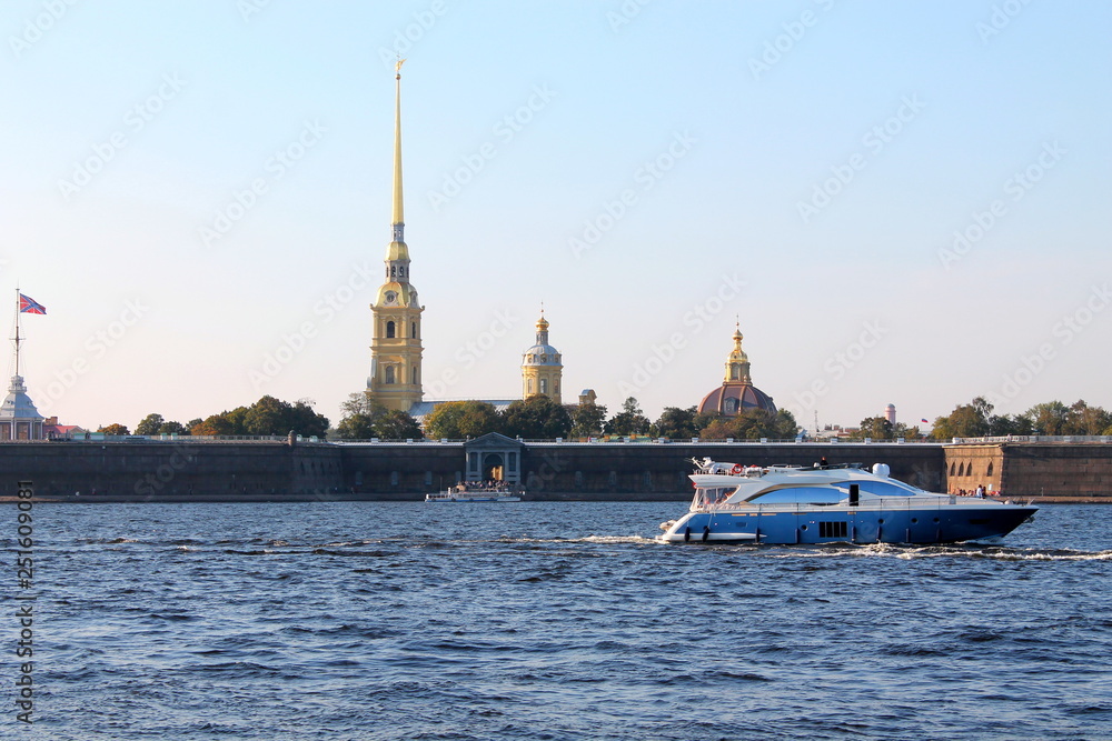 Peter-Pavel's Fortress. St. Petersburg.
