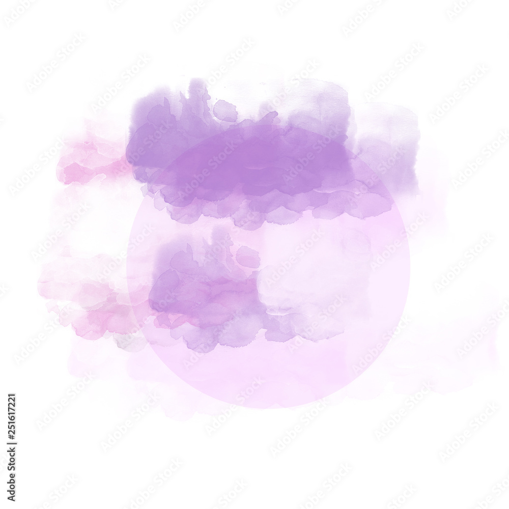 Fototapeta premium Watercolor background illustration 