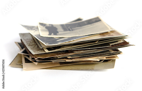 Lots of old black-and-white photos