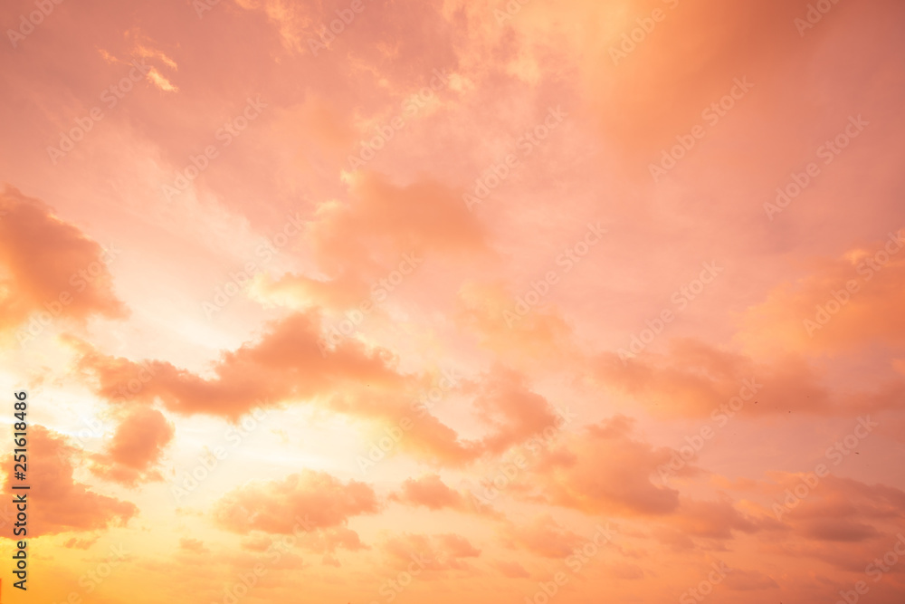 The light from heaven from the sky is a mystery,In twilight golden atmosphere,Modern sheet structure design,New Banner Business Web Template ,Blur the background light of the New Year 2020