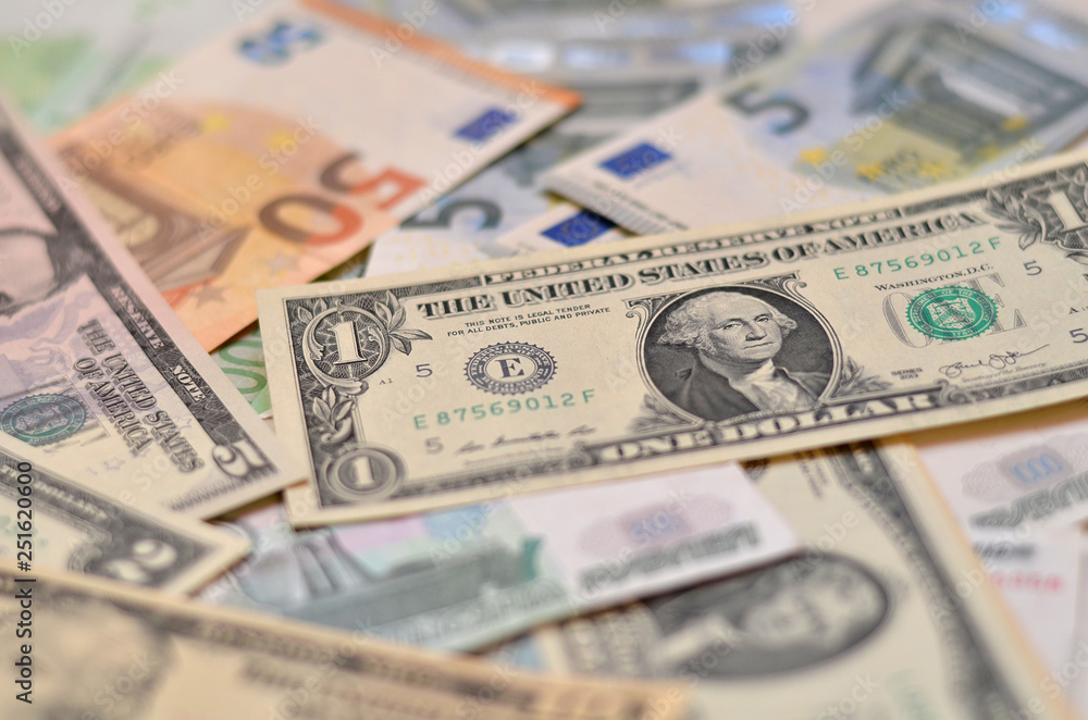 background of banknotes and coins background of banknotes and coins