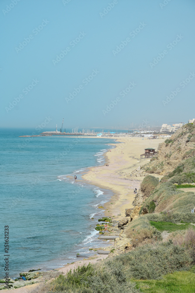 Obraz premium Sea coast, summer.