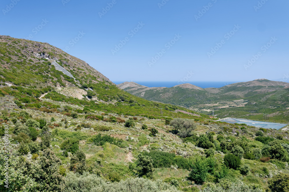Północne wybrzeże Korsyki, Francja.