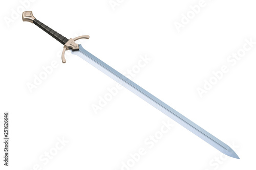 Sword, 3D rendering