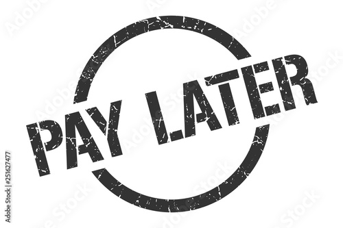 pay later stamp