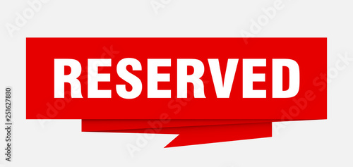 reserved