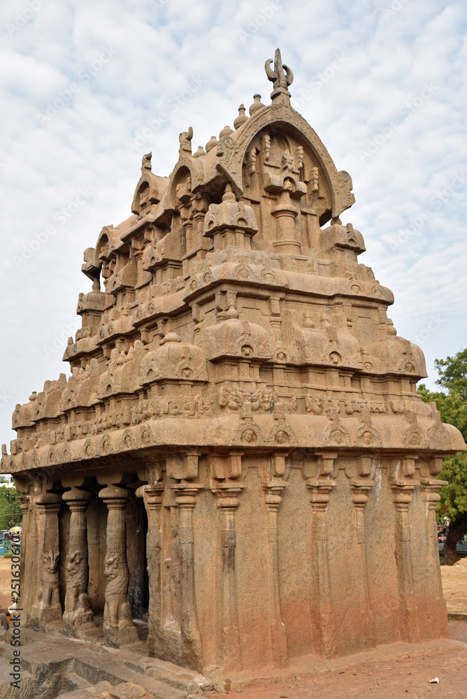 Temple de Mallabapuram, Inde du Sud
