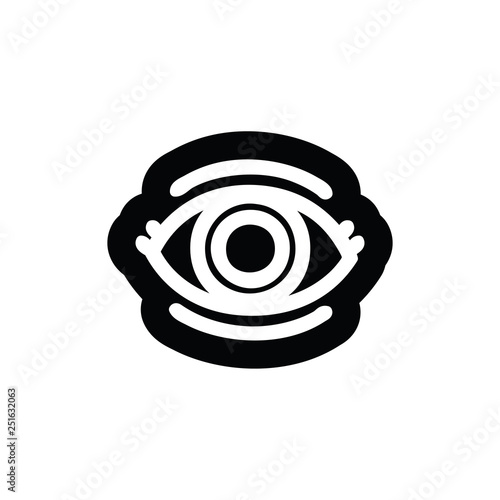 staring eye icon