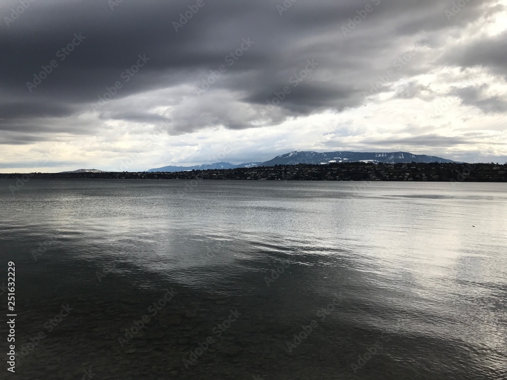 Genfer See in Genf/Geneve (Schweiz)