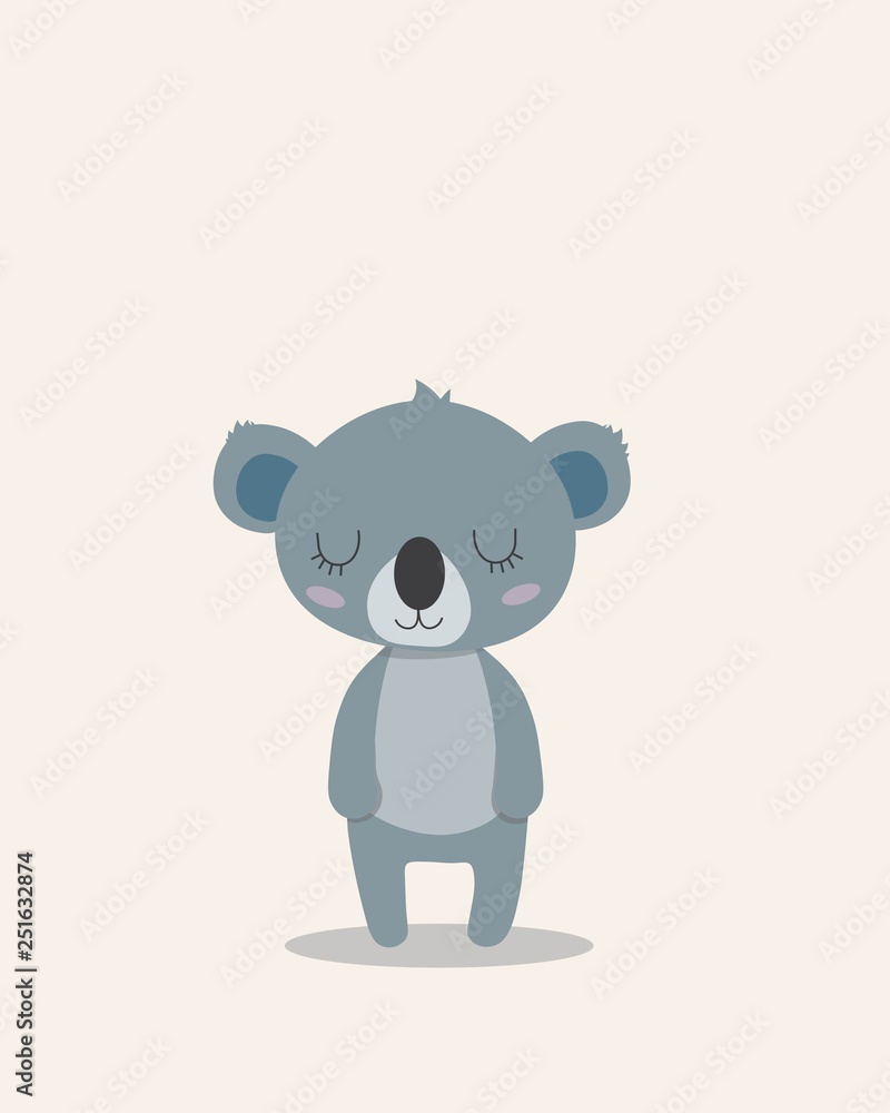 Naklejka premium Koala