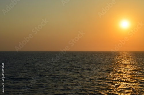 sunset over the gulf of mexico © luke p ferguson