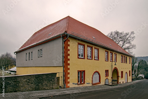 Nebengebäude des Schlosses in Gedern in der Wetterau in Hessen, Deutschland 