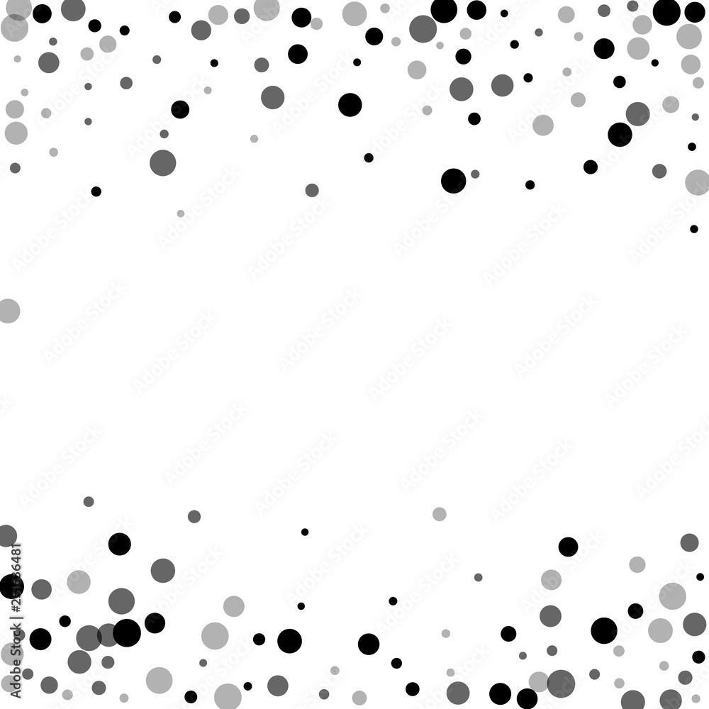 Scattered random black dots. Dark points dispersio Scattered random black dots. Dark points dispersio