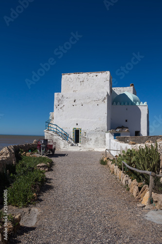 House at the coast, Sidi Kaouki, Morocco photo