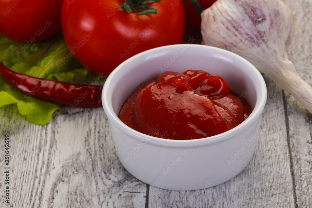 Tomato ketchup sauce Tomato ketchup sauce
