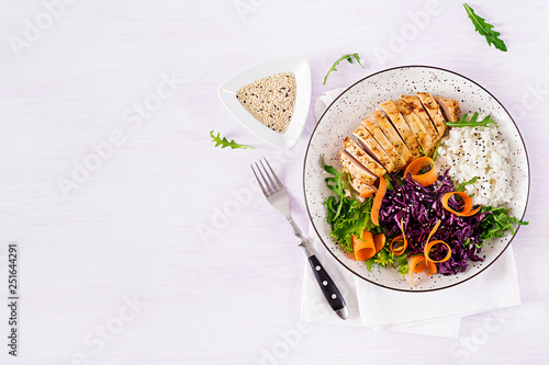 Slika na platnu Healthy salad