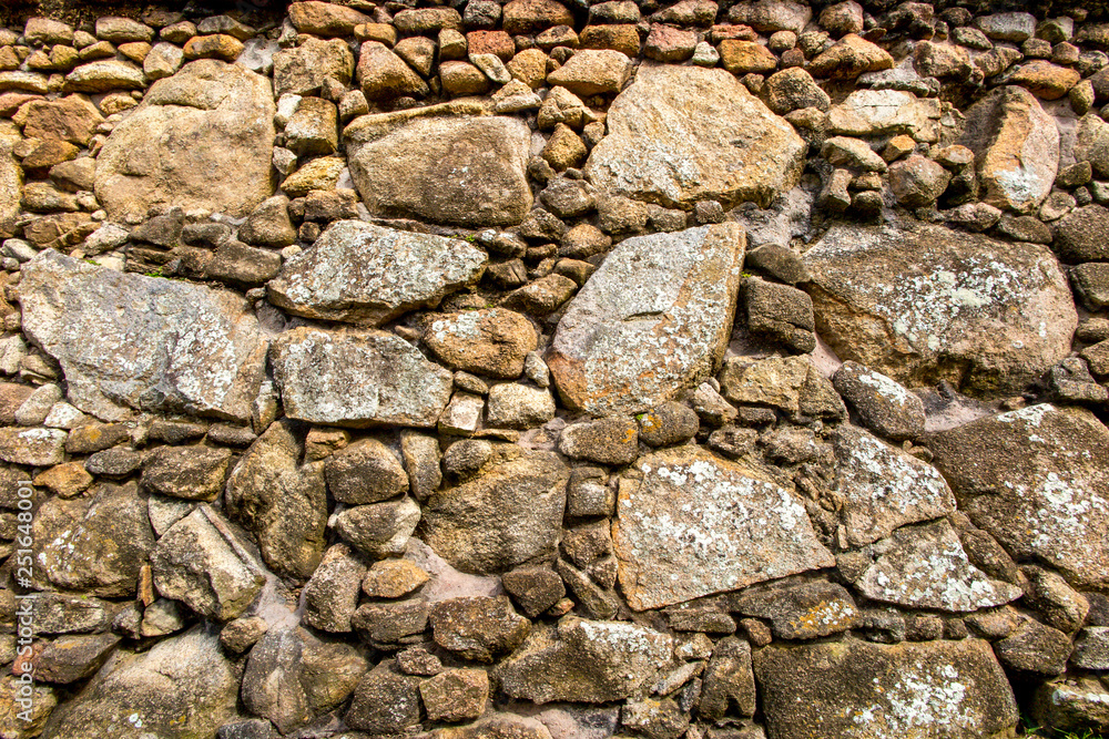 Old stone wall, Florianopolis, Santa Catarina, Brazil Old stone wall, Florianopolis, Santa Catarina, Brazil