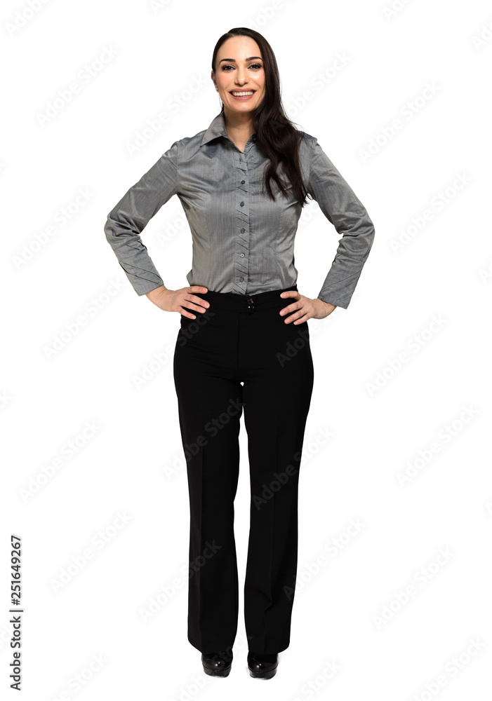 Fototapeta premium Young businesswoman portrait