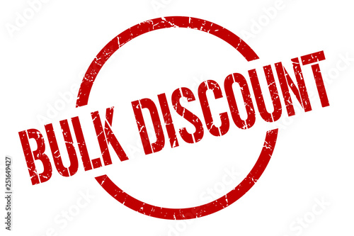 bulk discount stamp
