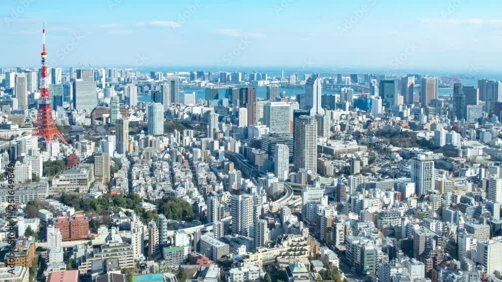 4K・東京風景・タイムラプス 4K・東京風景・タイムラプス