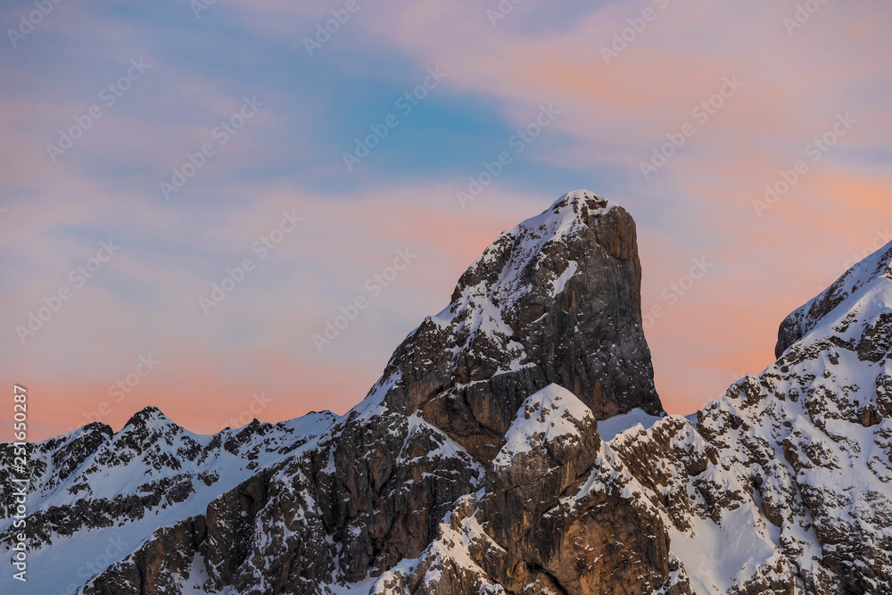 The Giau Pass in Dolomites 