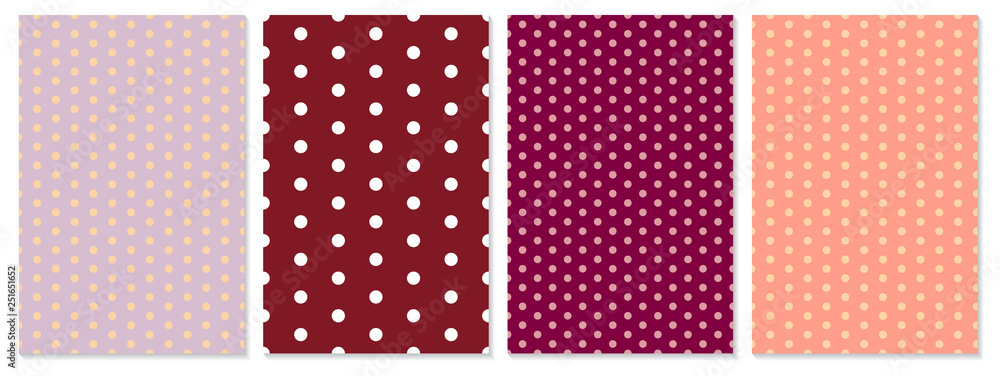 Polka dot pattern vector. Baby background. Polka dot pattern vector. Baby background.