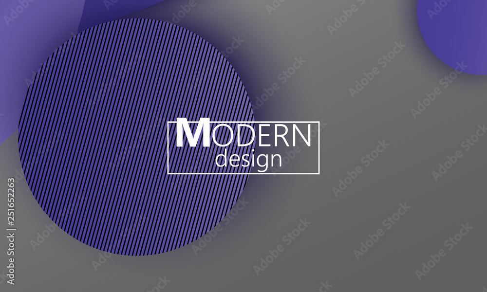 Obraz premium Geometric background. Material design.