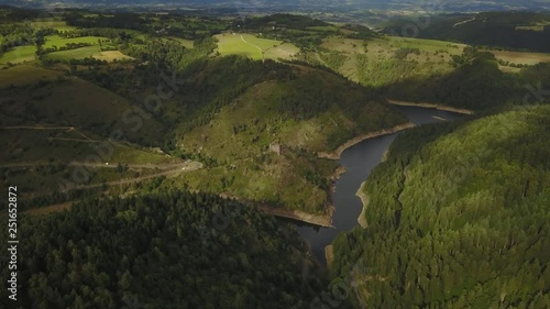 DRONE OLD CASTLE CHATEAU NORDIC 4K