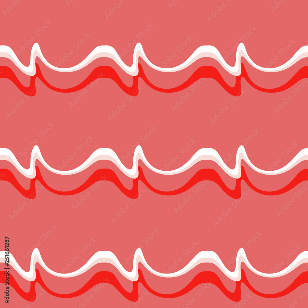Seamless pattern background with multi-colored wavy lines. Seamless pattern background with multi-colored wavy lines.
