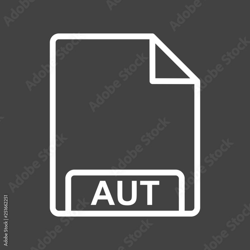  Vector AUT Icon