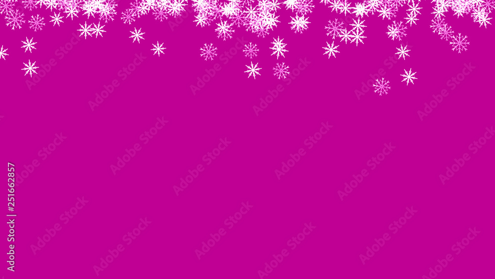 Abstract background with a variety of colorful snowflakes. Big and small. Abstract background with a variety of colorful snowflakes. Big and small.