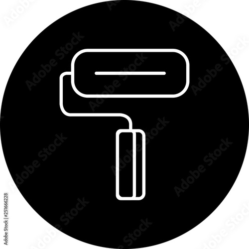 Vector Paint Roller Icon