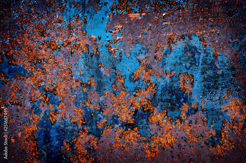 Rusted Metal Texture for Background photo