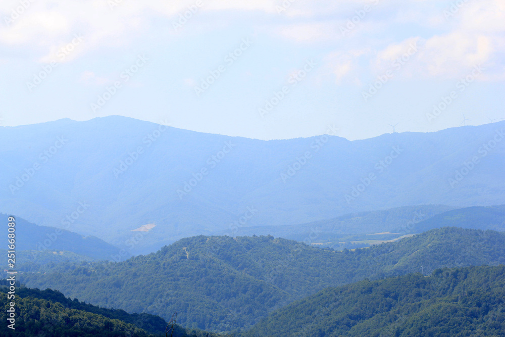 Stara Planina mountains in Bulgaria