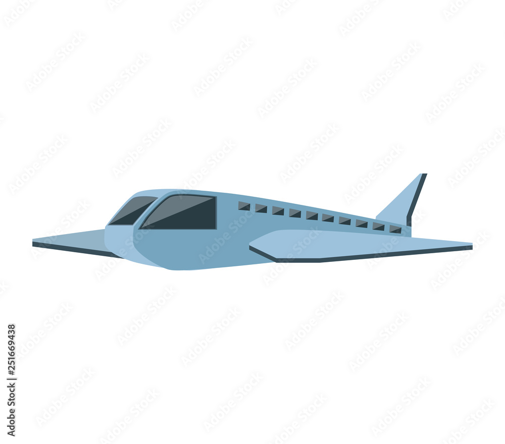 airplane travel isolated icon