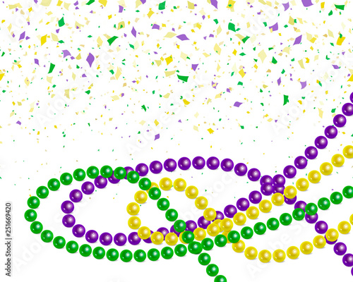 Mardi gras carnival party design.