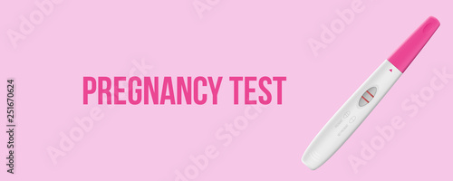 Creative vector illustration of positive, negative 2 lines pregnancy test kits isolated on transparent background. Art design pregnant, childbirth template. Abstract concept graphic element