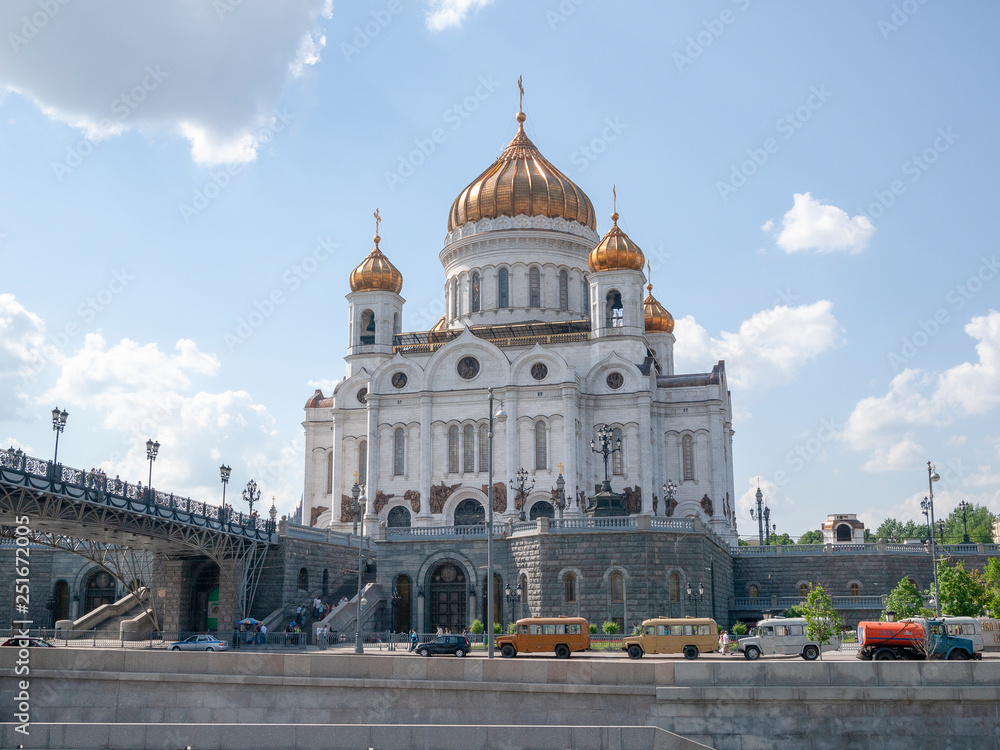 Cathedral of christ the savior in Moscow