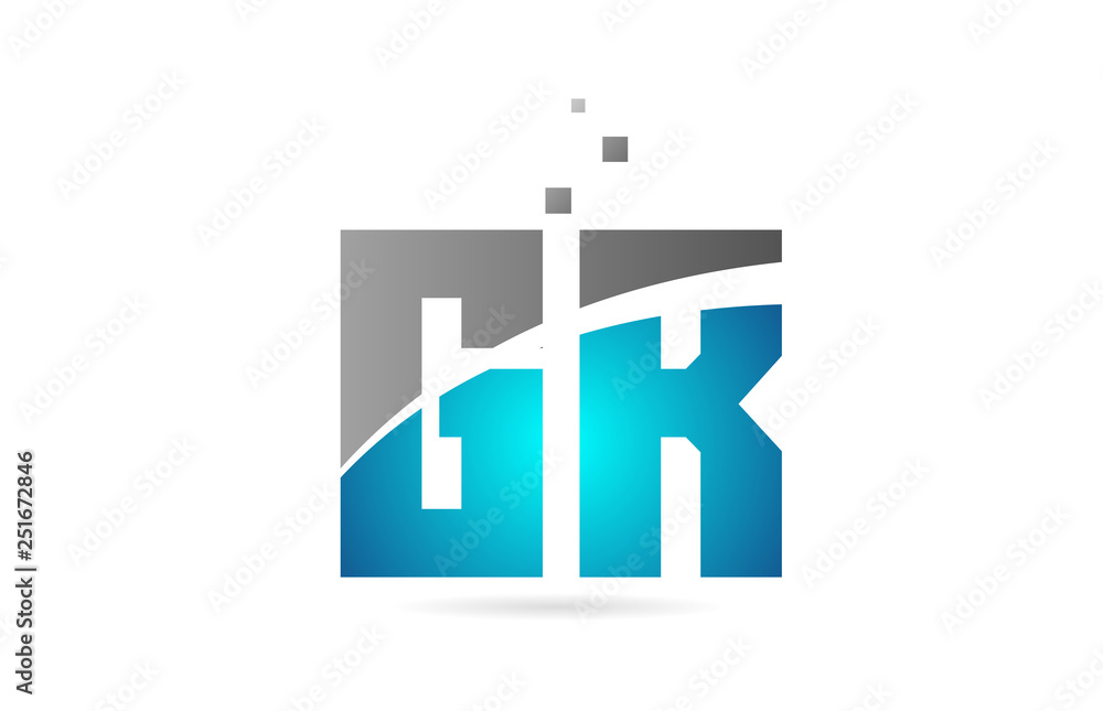 blue grey alphabet letter combination GR G R for logo icon design blue grey alphabet letter combination GR G R for logo icon design