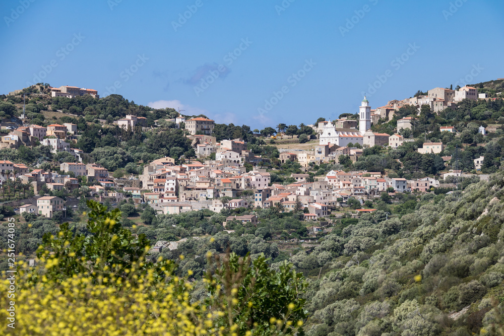 Fototapeta premium Corbara - Balagne - Corse