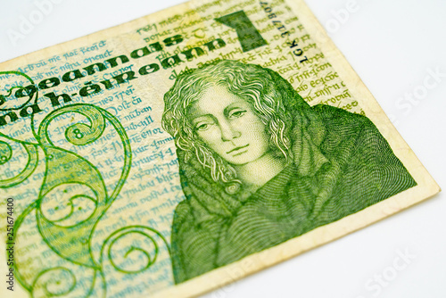 Old Irish one pound note