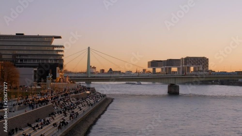 Köln, Rhein, Panorama  