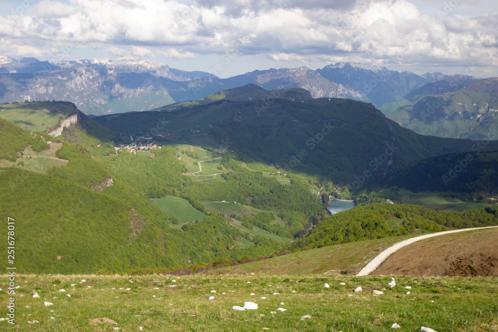 View of Alps from Monte Blado